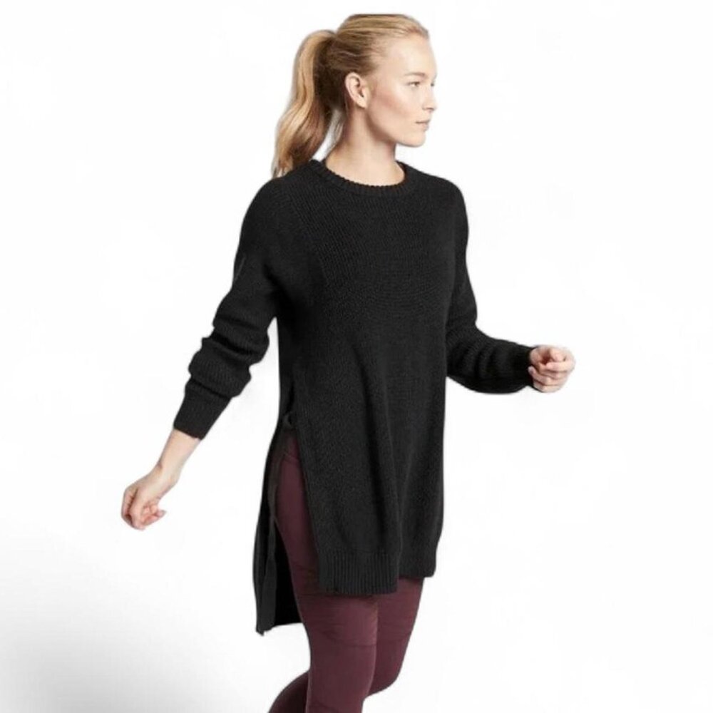 Athleta West End Tunic Knit Sweater